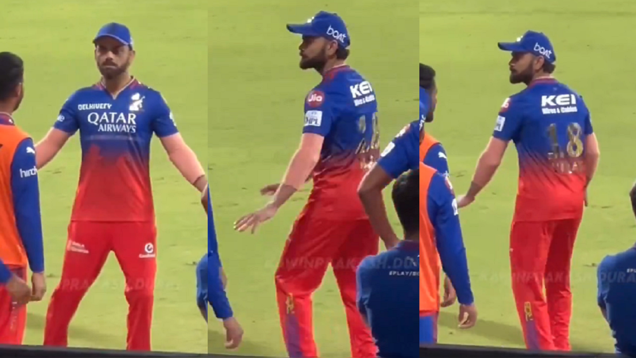 Virat Kohli entertains Chennai fans with his dance during CSK-RCB IPL 2024 match