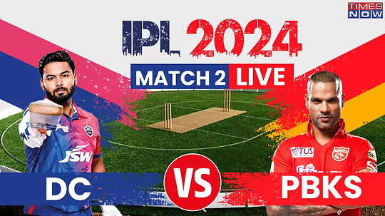 PBKS vs DC IPL 2024 LIVE Score amp Updates