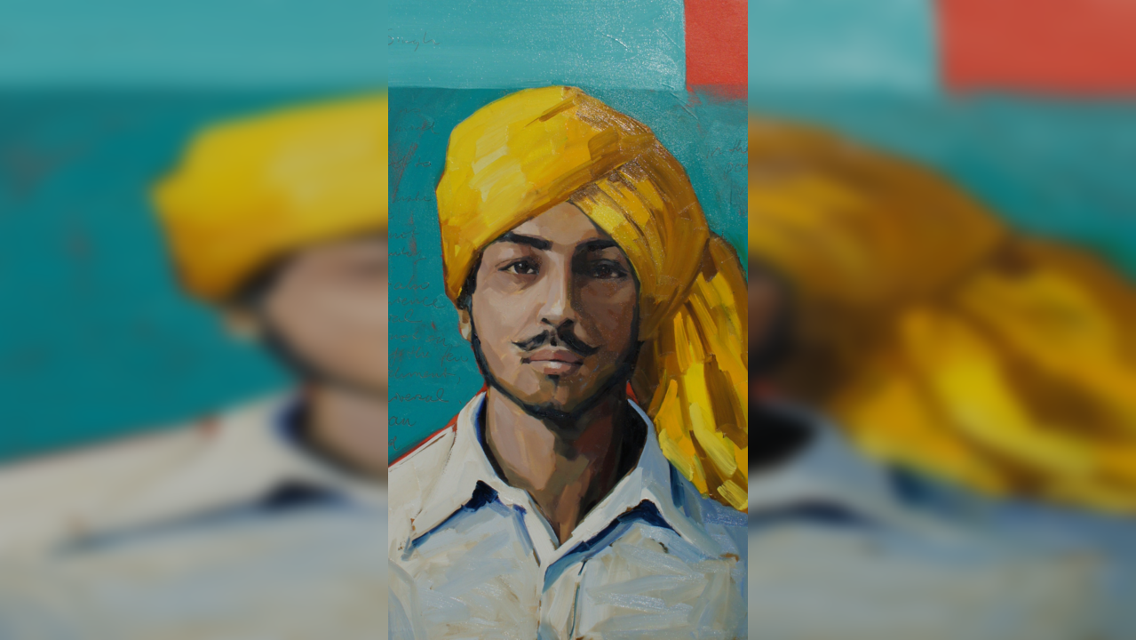 Bhagat Singh's death anniversary is observed as Martyr's Day. | Courtesy: Wikimedia Commons