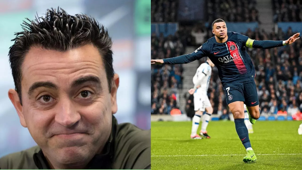 Barcelona Coach, Xavi Having 'Headache' To Tackle Kylian Mbappe Ahead Of Crucial UCL Quarter-Final