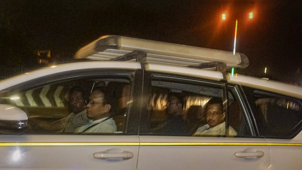 Delhi CM Arvind Kejriwal In ED Custody