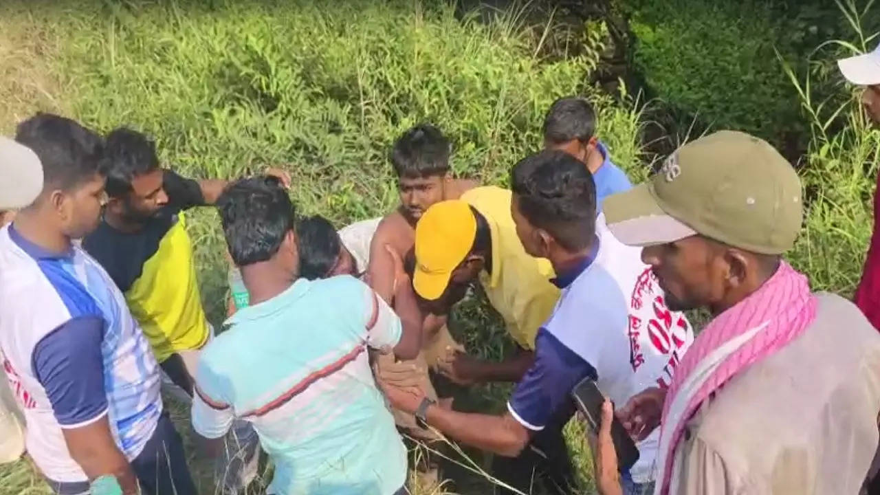 16 years boy rescue from panchganga river