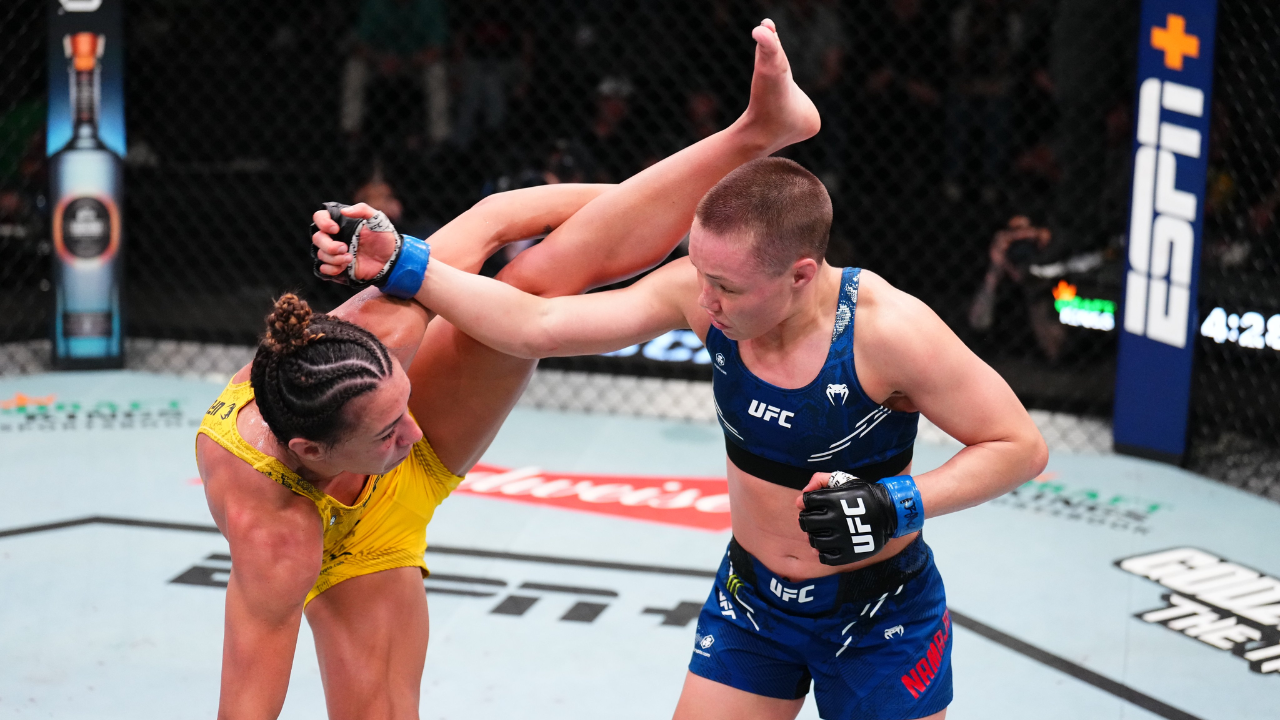 UFC Fight Night Ribas vs Namajunas Main Card results