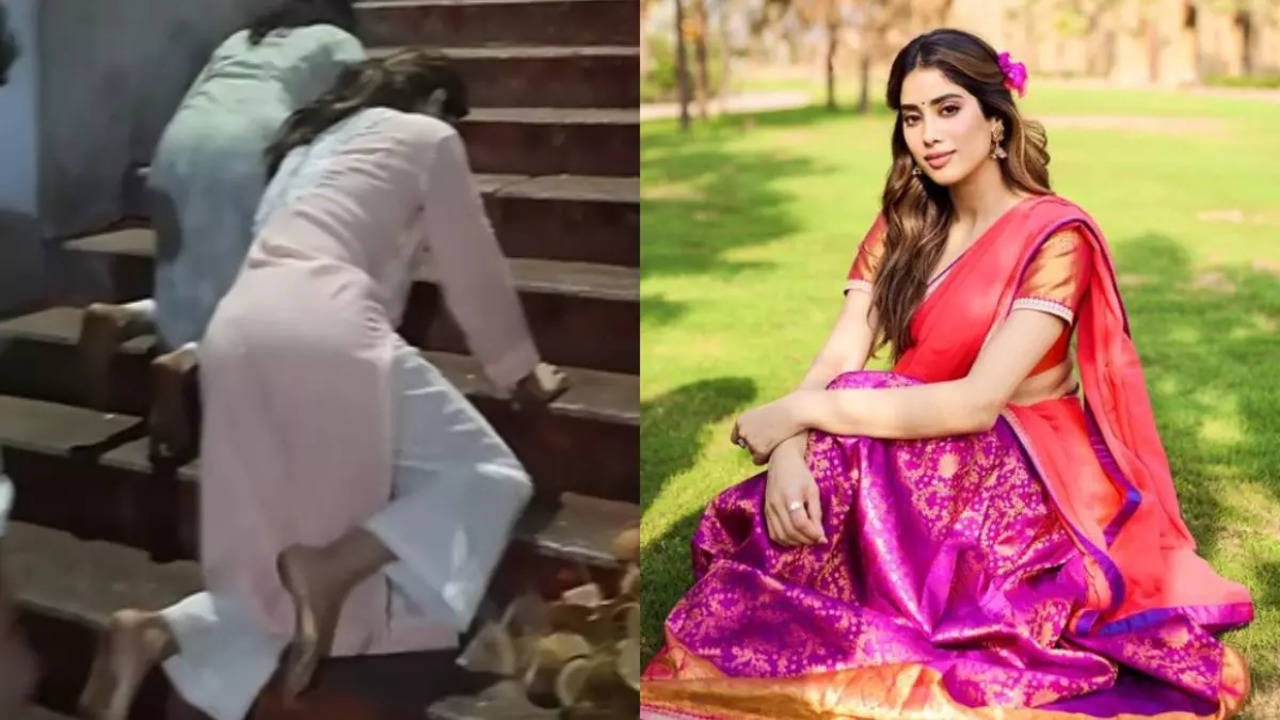 Janhvi Kapoor Offers Prayers To Tirupati Balaji, After Climbing The Steps On Her Knees: Life Is All About The Climb