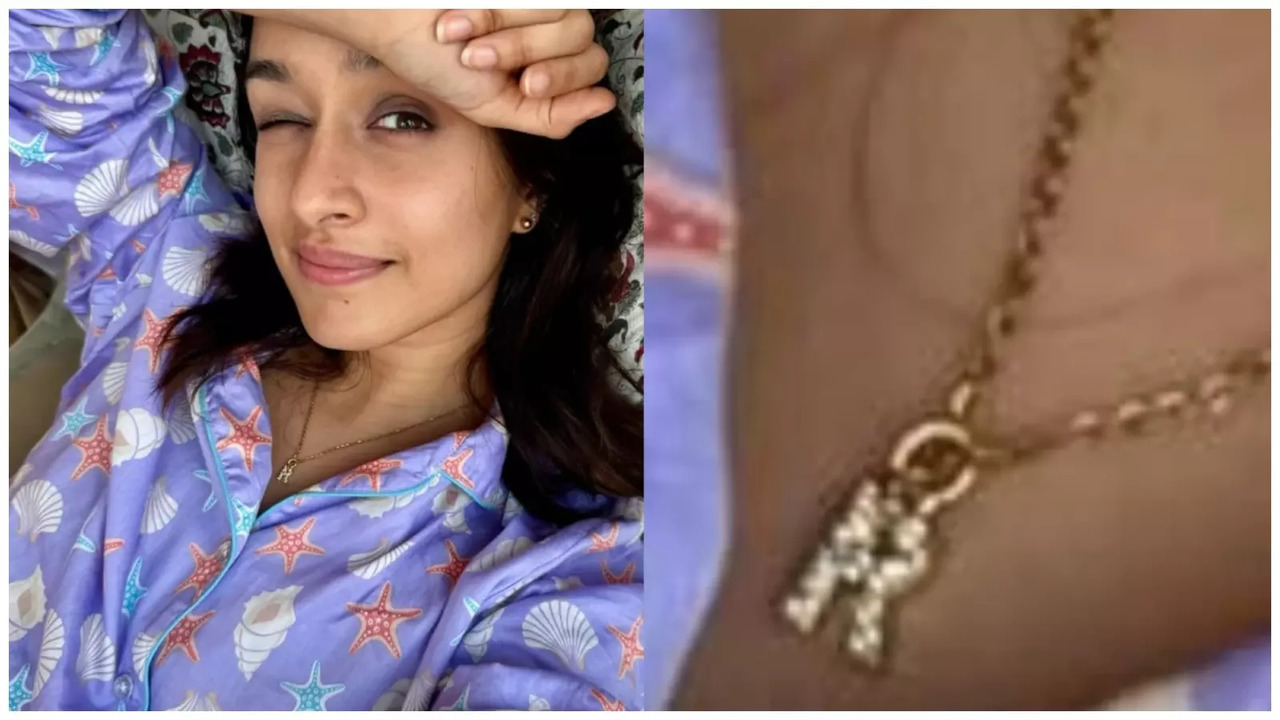 CONFIRMED? Shraddha Kapoor Posts Pic Wearing R Pendant, Fans Think It's A Love Locket From Rahul Mody