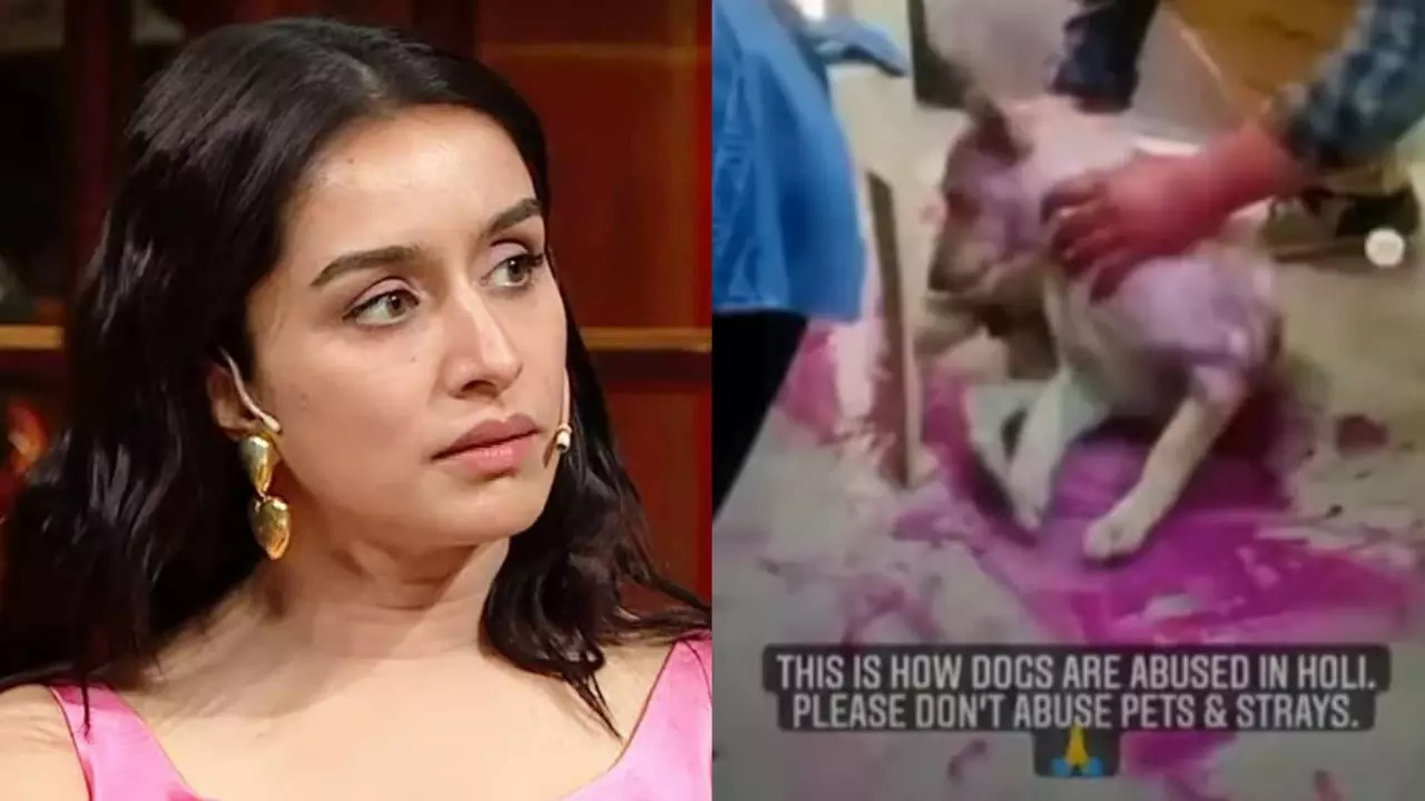 Shraddha Kapoor Condemns Violence Against Animals On Holi, Urges Strict Action