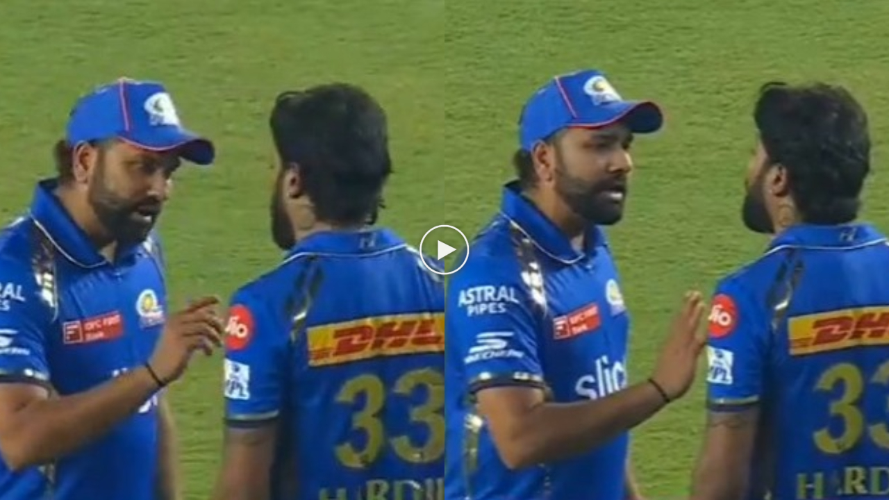 Rohit Sharma, Hardik Pandya Intense Argument Goes Viral After Mumbai ...