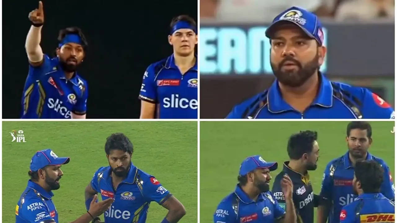 Rohit Sharma-Hardik Pandya: A List Of Controversial Moments That Unfolded  During GT vs MI At Ahmedabad | Cricket News - Times Now