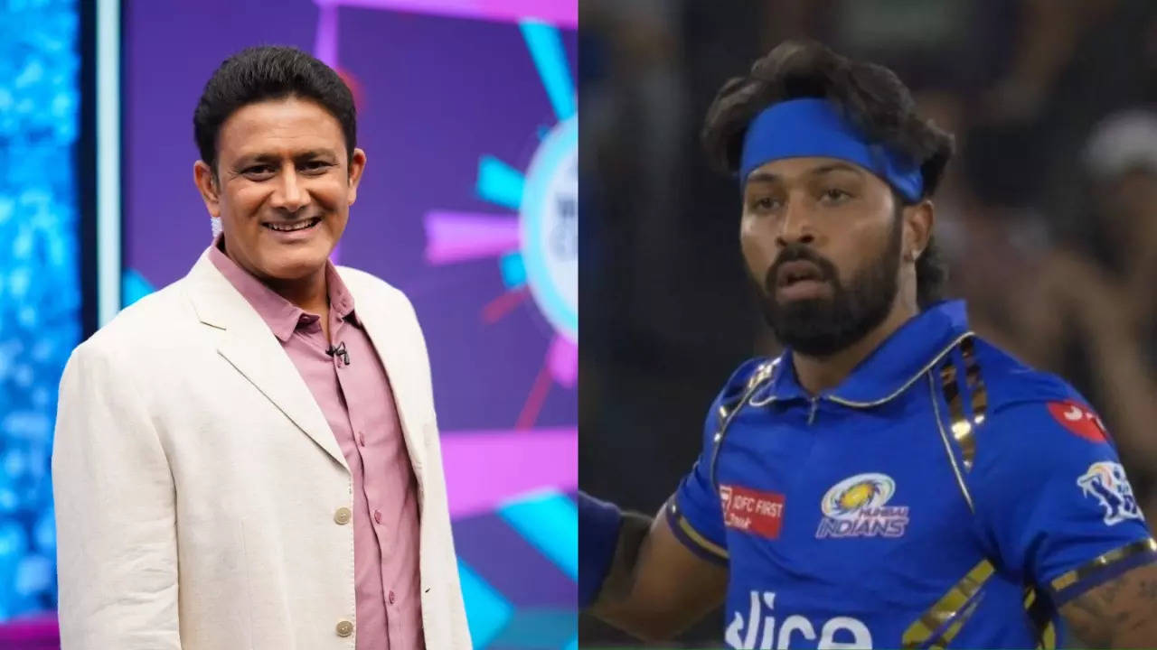 ''Who Are Those?'', Anil Kumble Takes HUGE Dig At Hardik Pandya After MI vs GT Toss : WATCH Viral Video