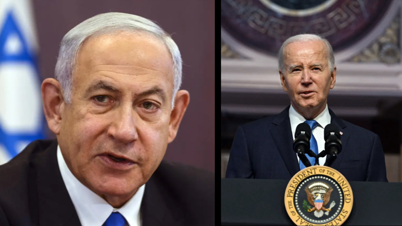 Netanyahu and Joe Biden