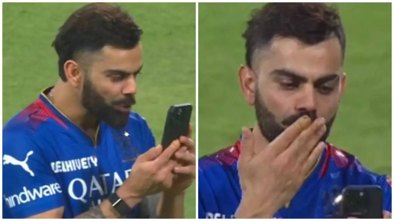 IPL 2024: Virat Kohli Chats With Anushka Sharma And Vamika On Video Call After RCB Beat PBKS - WATCH Viral Video