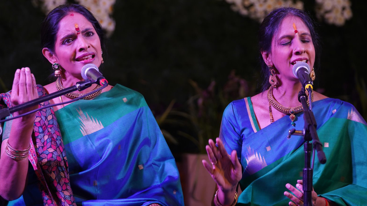 A File Photo Of Carnatic Singers Ranjani And Gayatri