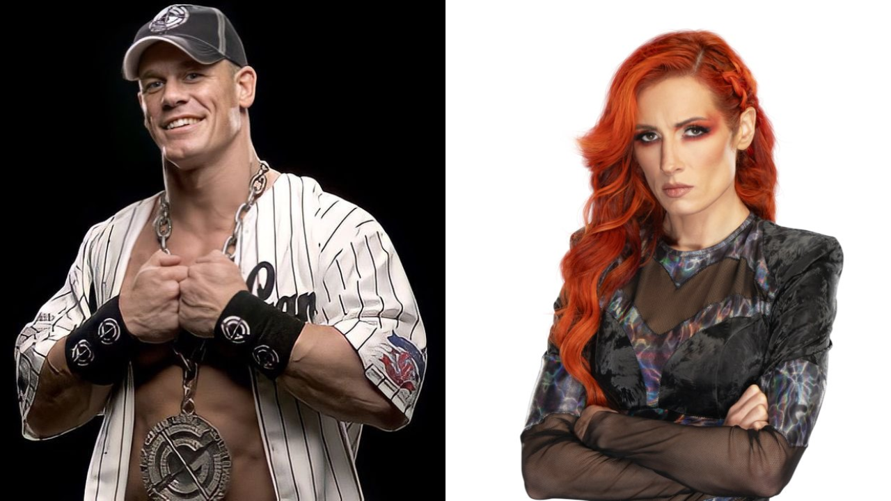 John Cena and Becky Lynch