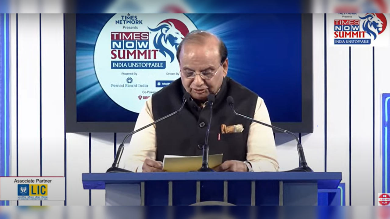 Delhi LG VK Saxena At Times Now Summit