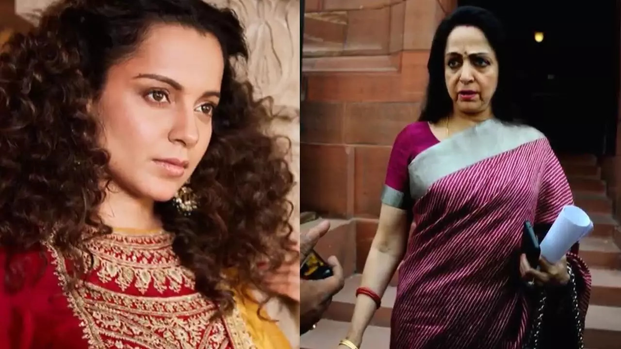 Kangana Ranaut Gets Support From Hema Malini