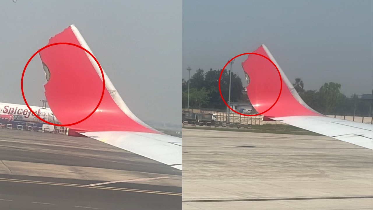 Indigo Plane Hits Air India Express Flight at Kolkata Airport Runway