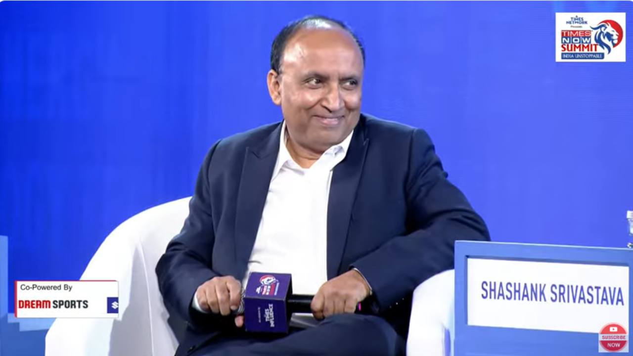 Shashank Srivastava Speaking At The Times Now Summit 2024​