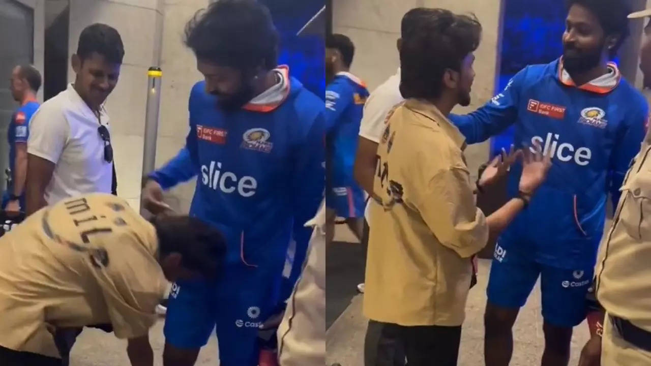 Hardik Pandya Gesture For A Fan Wins Internet