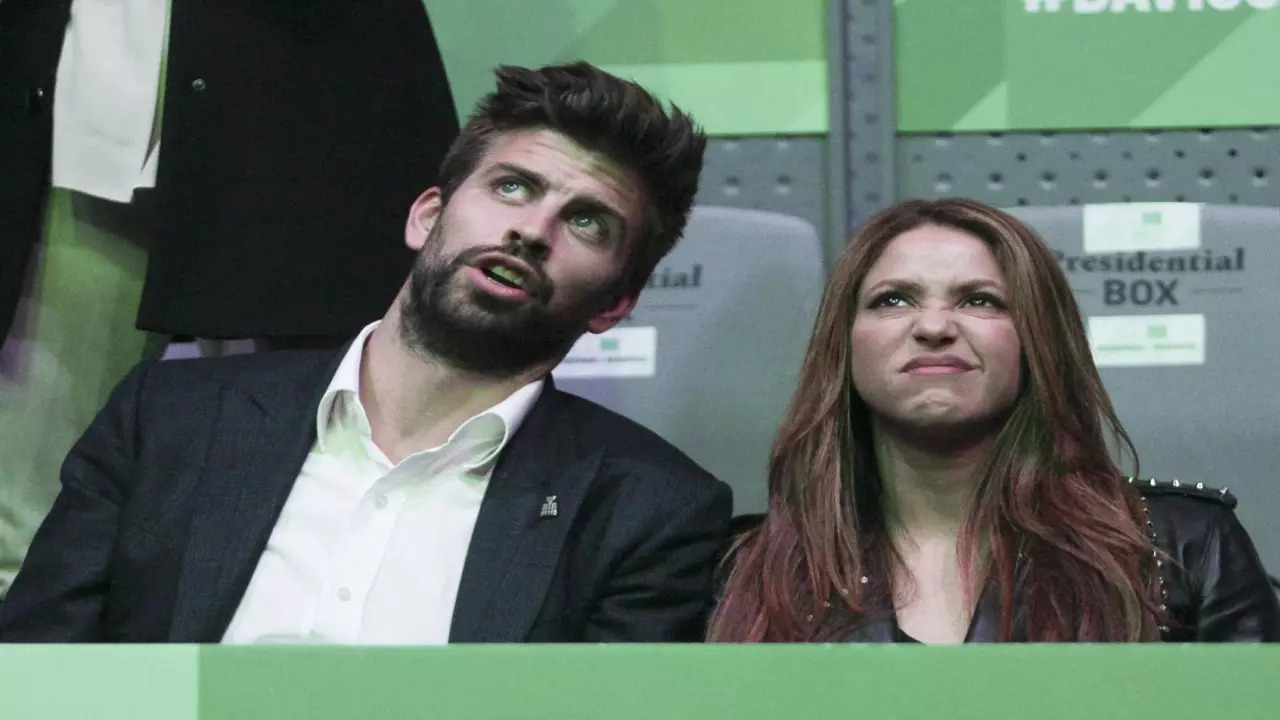 Shakira with Gerard Pique