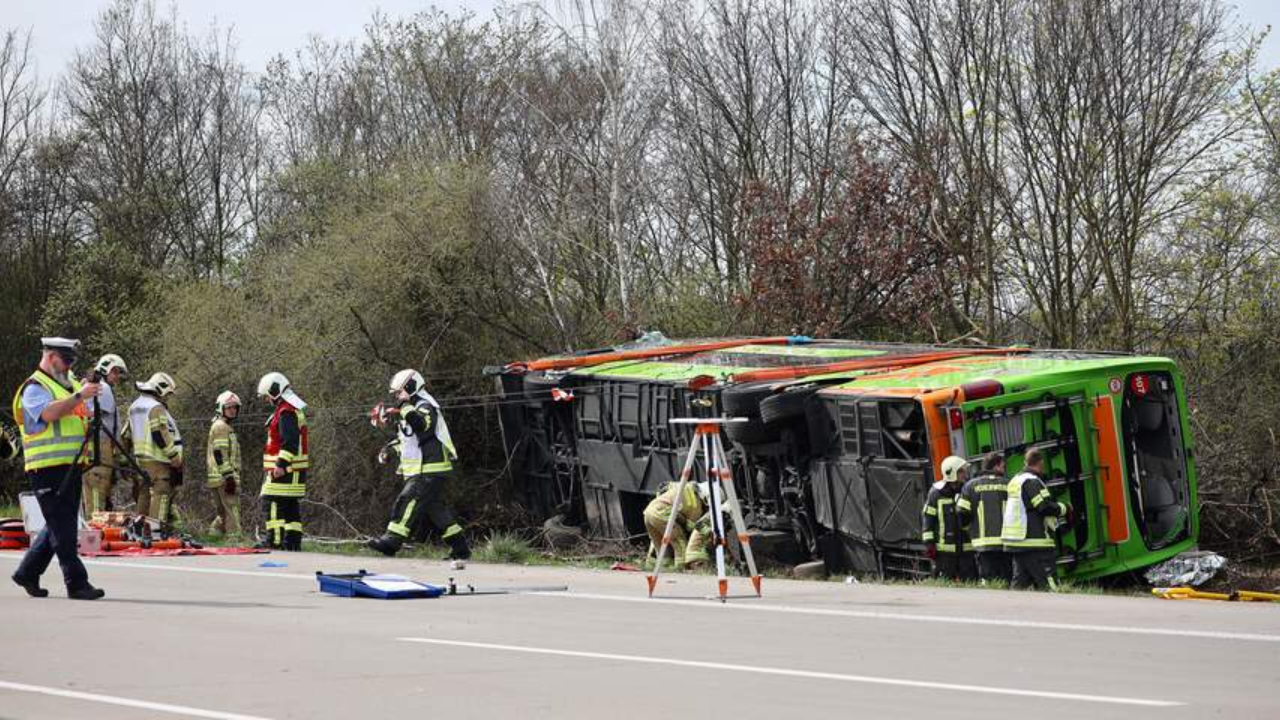 Germany Motorway Crash