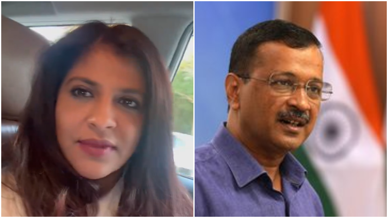 Shazia Ilmi and Kejriwal