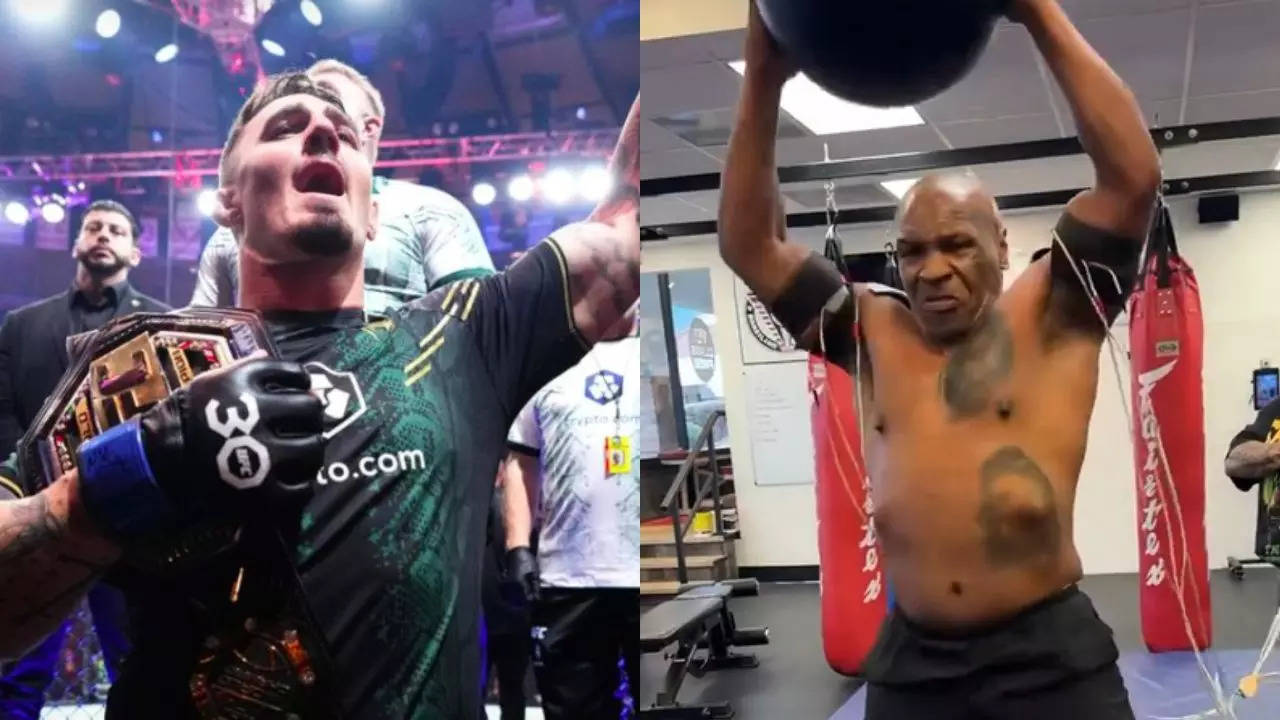 Mike Tyson: Tom Aspinall Warns Mike Tyson Over Jake Paul Fight: 'Getting  Punched In The Head After All…' | MMA News - Times Now