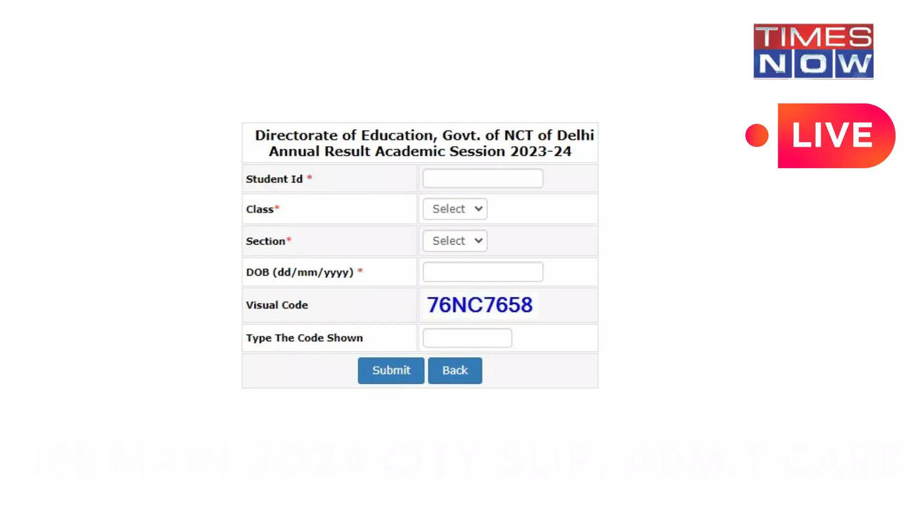 edudelnicin Delhi Class 9 11 Result 2024 Date Time Highlights Delhi 9th 11th Class Result Out Direct Link to Check