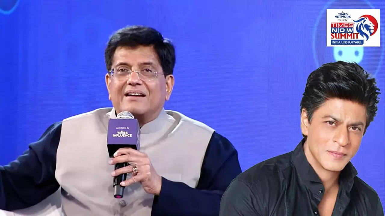 Piyush Goyal recited a dialogue from Shah Rukh Khan's movie Om Shanti Om