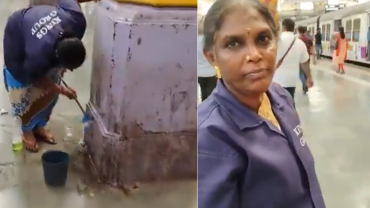 Watch: IAS Officer Shares Struggle of Railway Staff In Cleaning 'Gutka ...