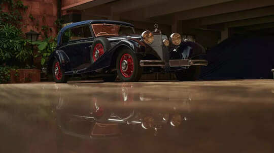 1937 Mercedes-Benz 540K The Resurfacing of a Star from The Pranlal Bhogilal Collection