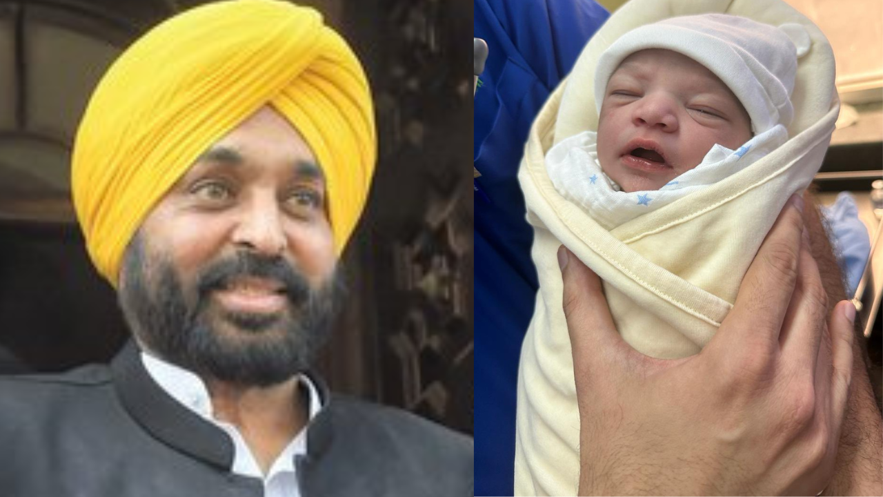 Punjab CM and his wife Gurpreet Kaur welcome baby girl