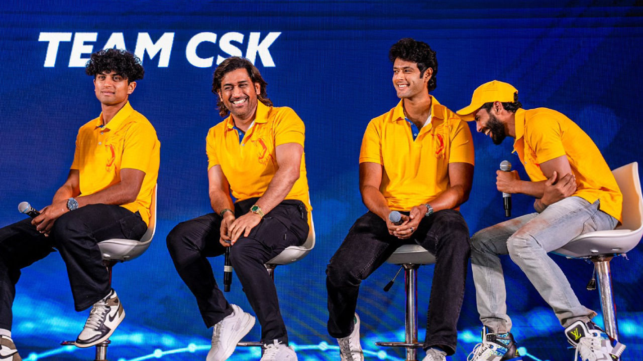 Dhoni CSK Event CSK