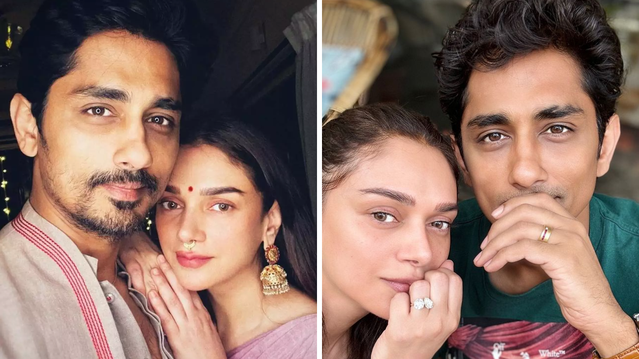 Not Married, Aditi Rao Hydari Is Engaged To Beau Siddharth