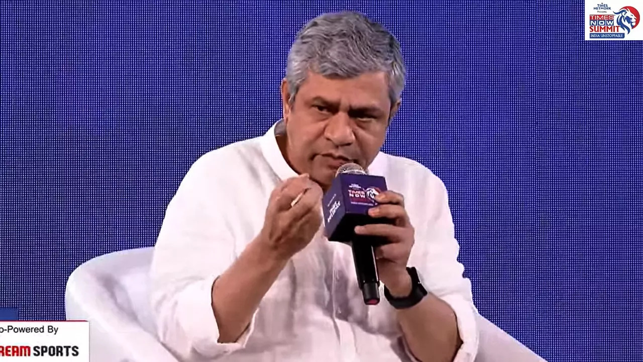 Railways Minister Ashwini Vaishnaw attended the Times Now Summit On Thursday