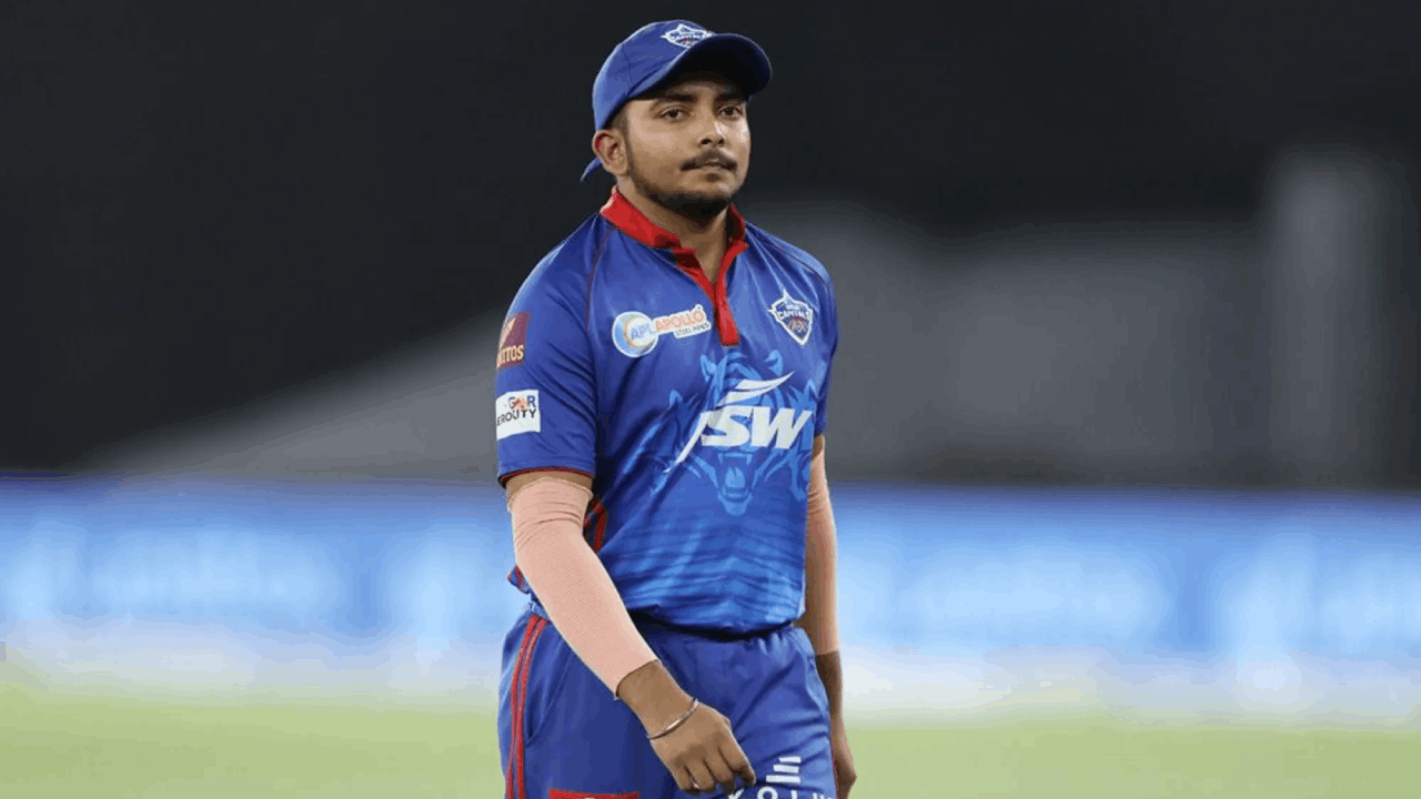 Prithvi Shaw DC BCCI IPL