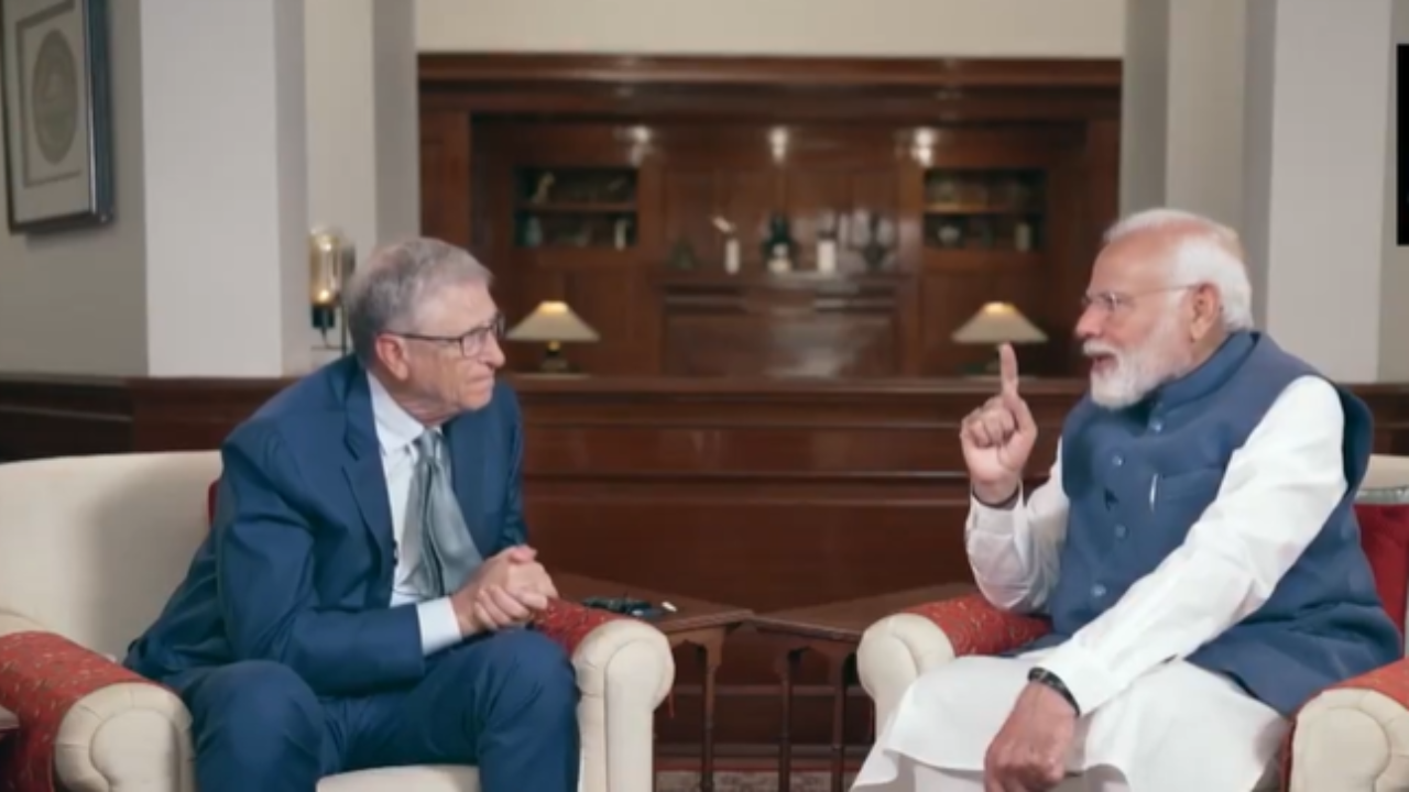 Bill Gates and PM Modi