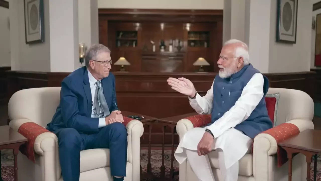 PM Modi- Bill Gates