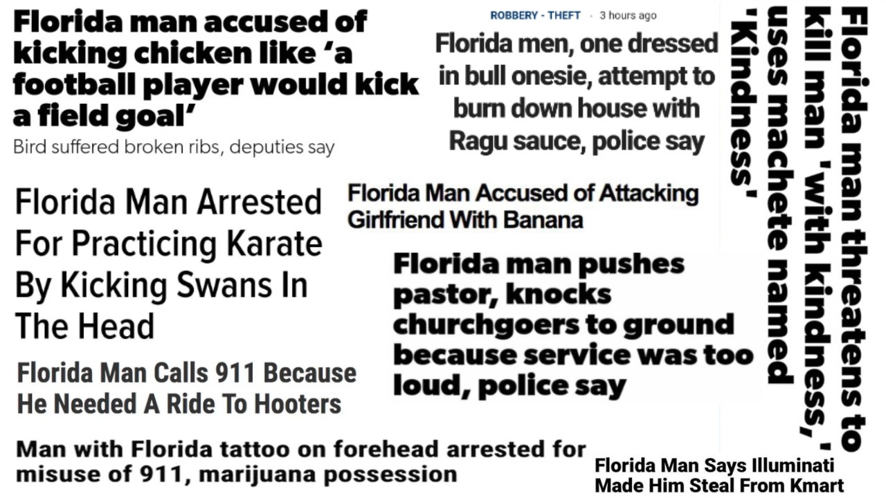 Florida Man Headlines