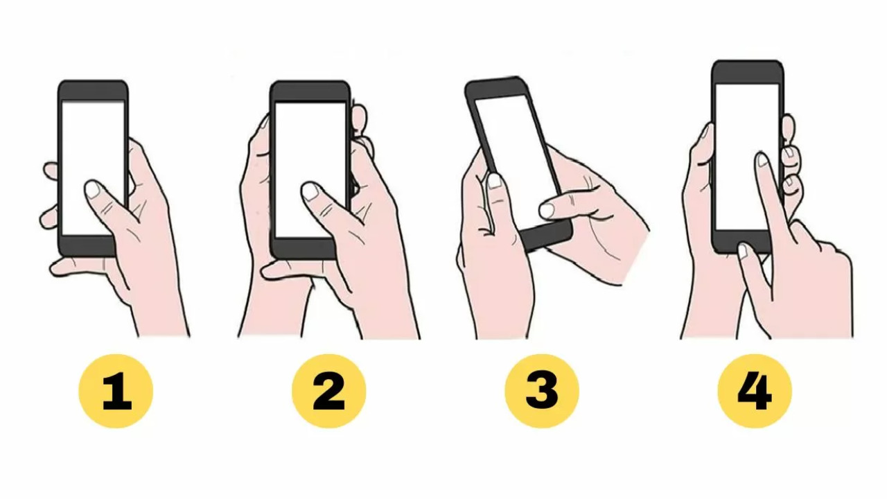 Personality Test: Your Phone Holding Style Reveals Surprising Personality Traits