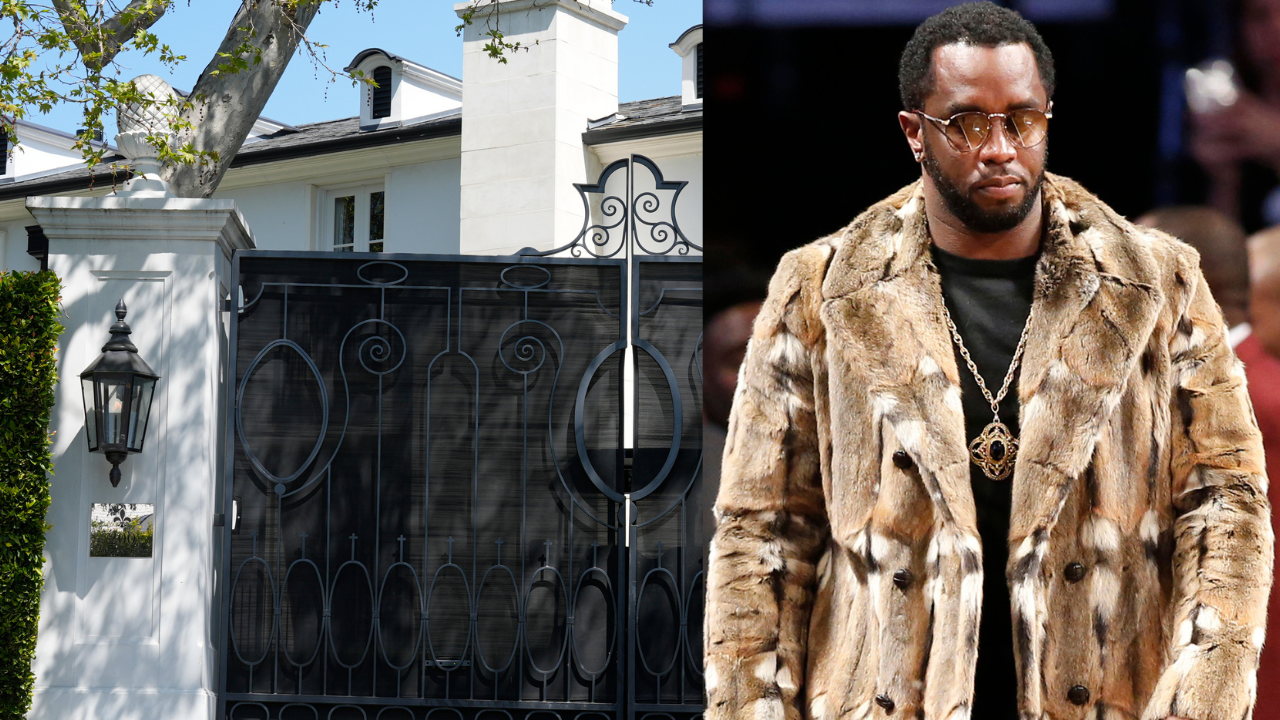 Diddy's homes were raided on Monday