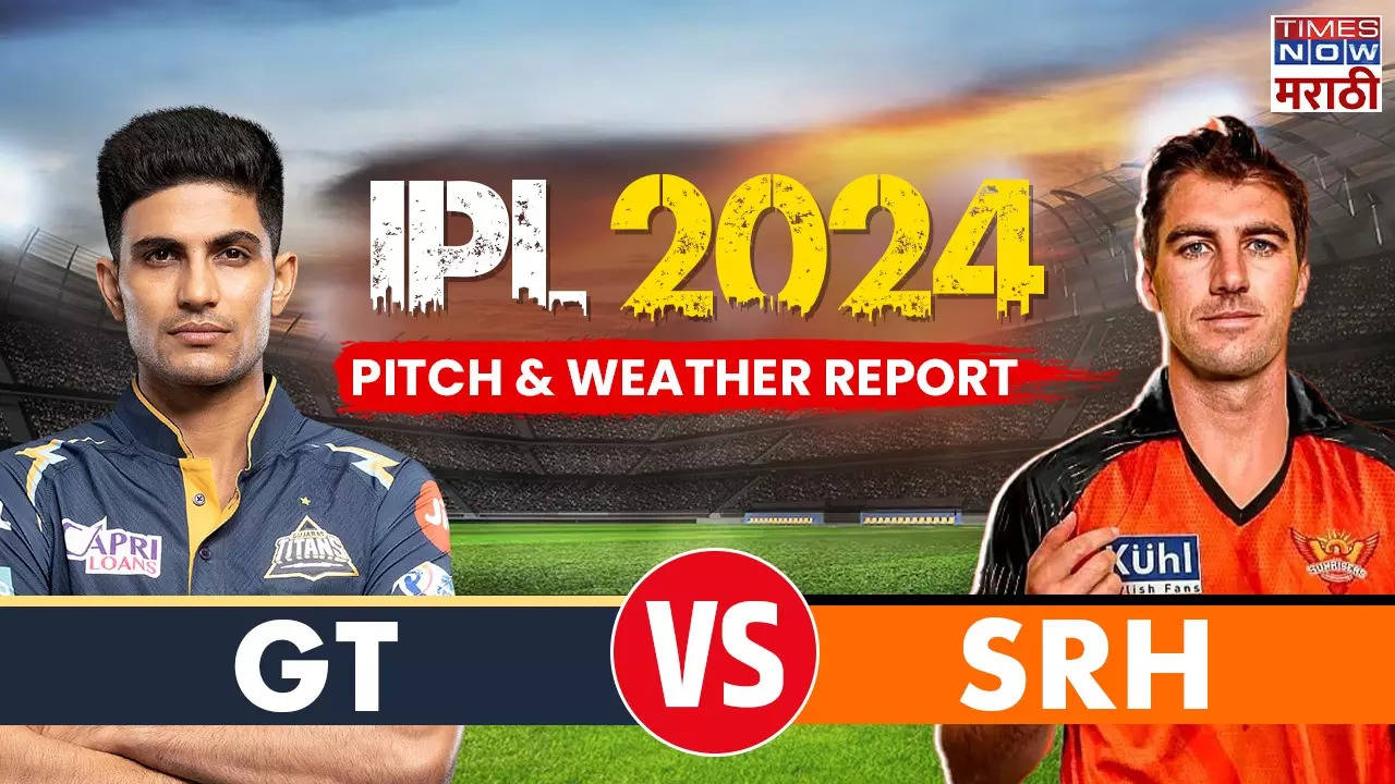 GT VS SRH Pitch Report.