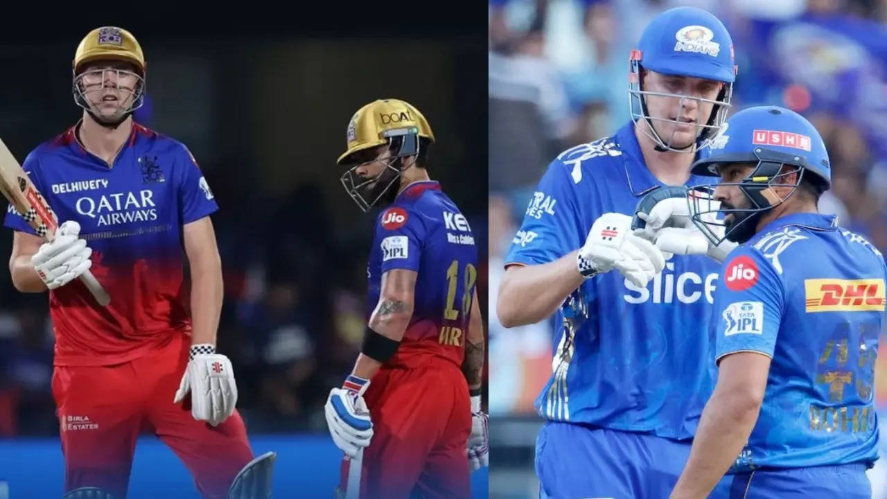 RCB Star Cameron Green Heaps Huge Praise On Virat Kohli and Rohit Sharma