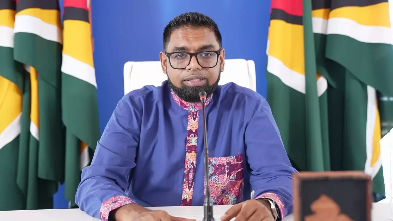 Guyana President Irfaan Ali went viral on social media