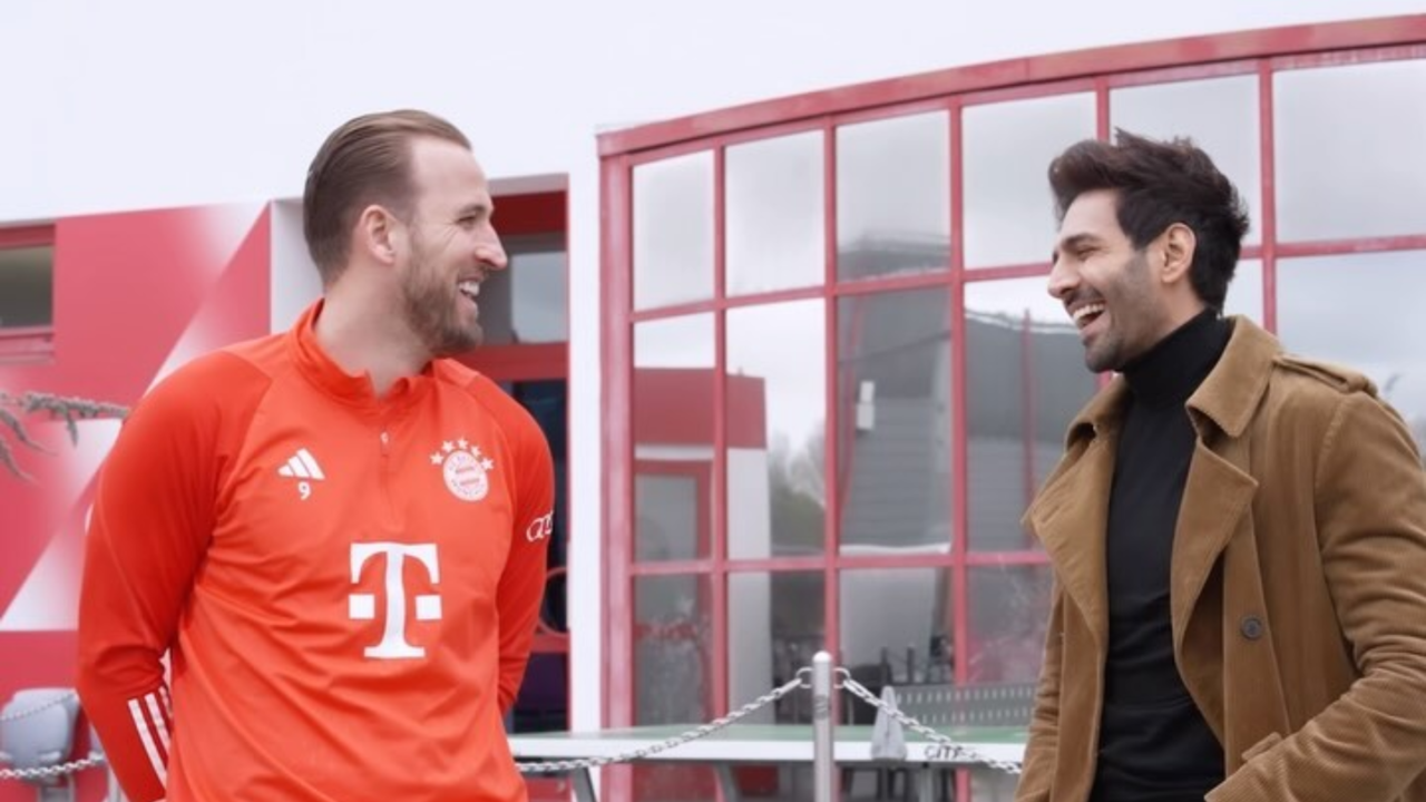 Kartik Aaryan Makes Footballer Harry Kane Recite Chandu Champion Dialogue. WATCH