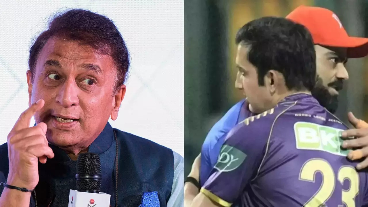 Deserves An Oscar: Sunil Gavaskar Takes Subtle Dig At Virat Kohli, Gautam Gambhir After Their Viral Hug