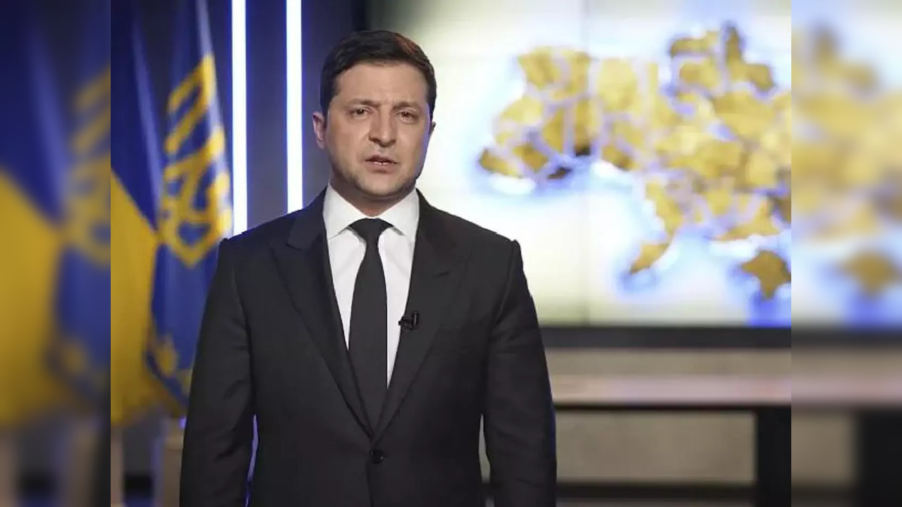 Ukrainian president Volodymyr Zelenskyy