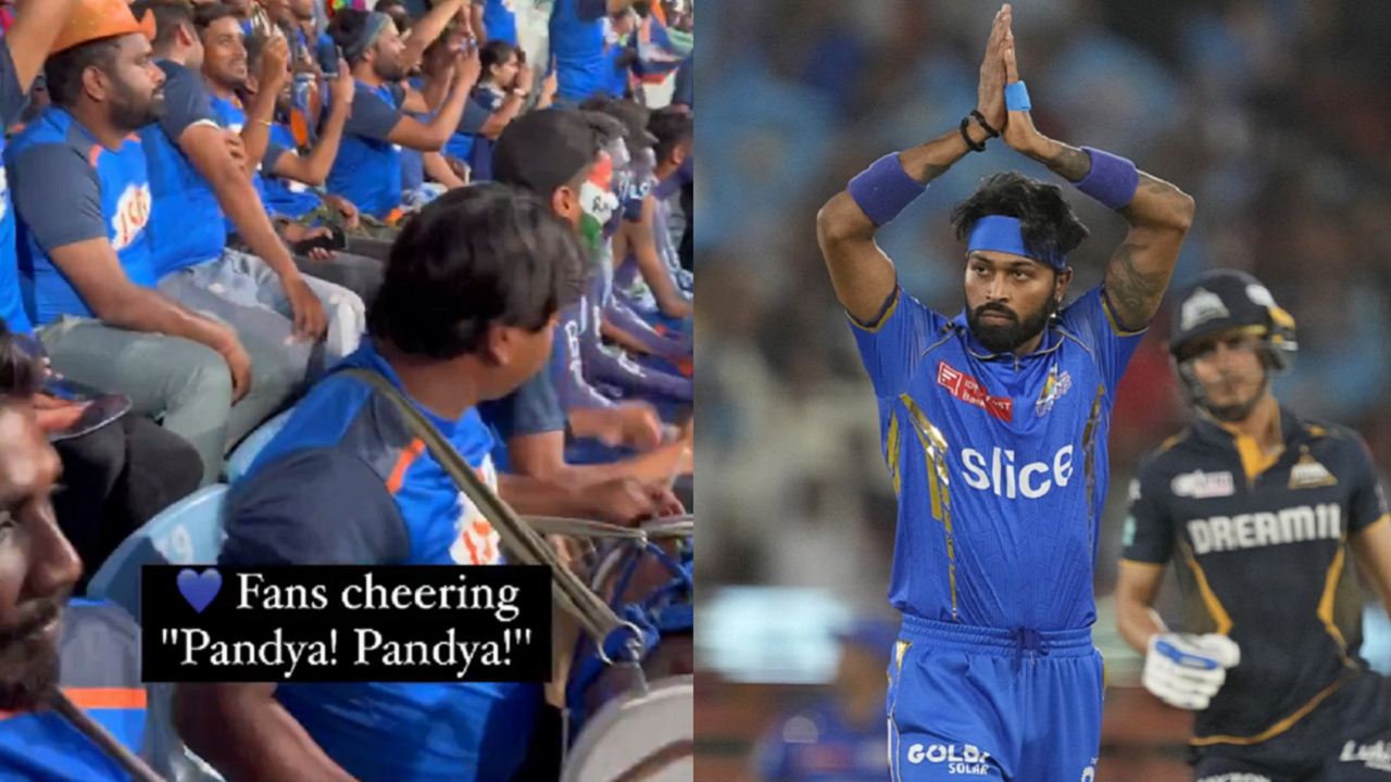 ​Fans chant 'Pandya Pandya' during IPL 2024 match but it wasn't for Hardik​