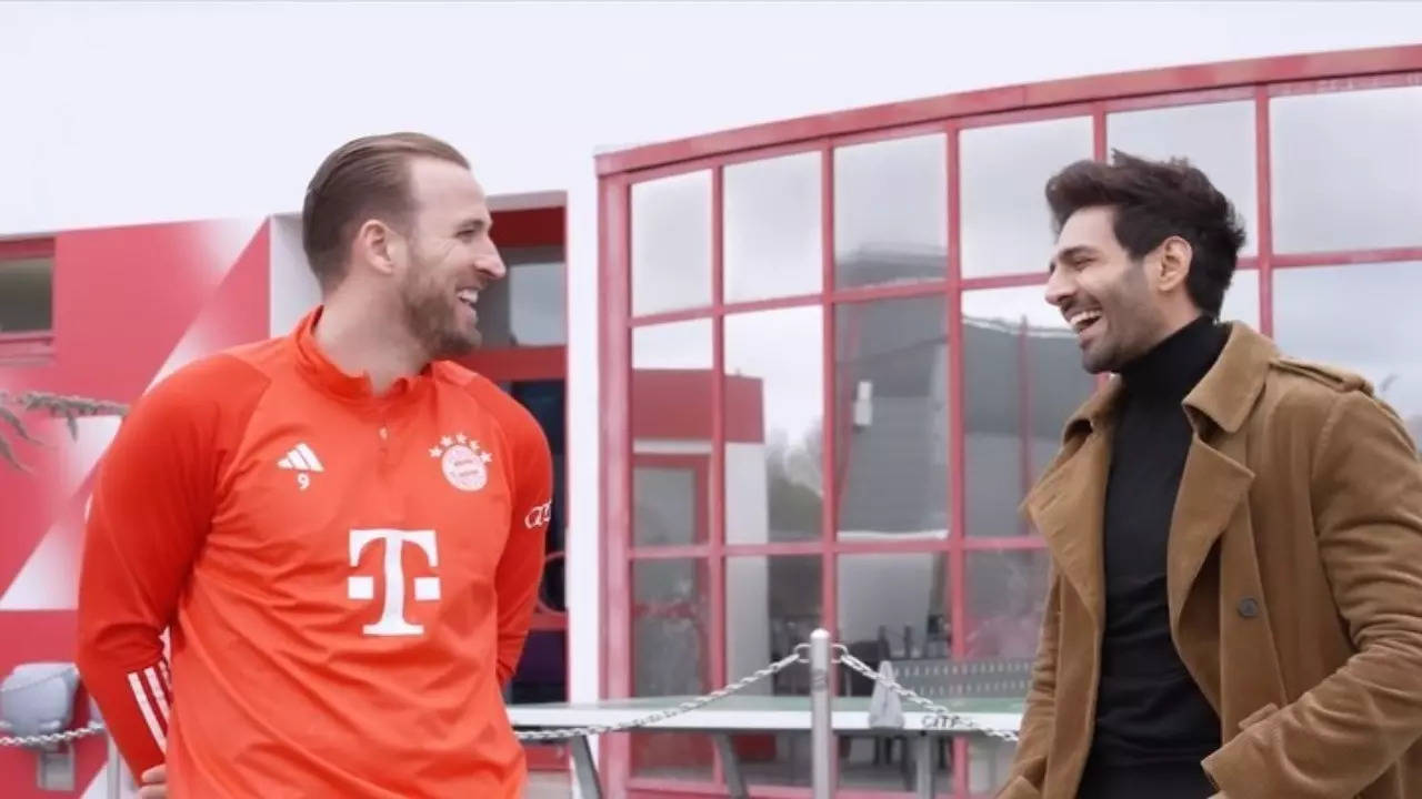 Kartik Aaryan Makes Bayern Marksman Harry Kane Say 'Chandu Nahi Champion Hai Hum'. Watch Video