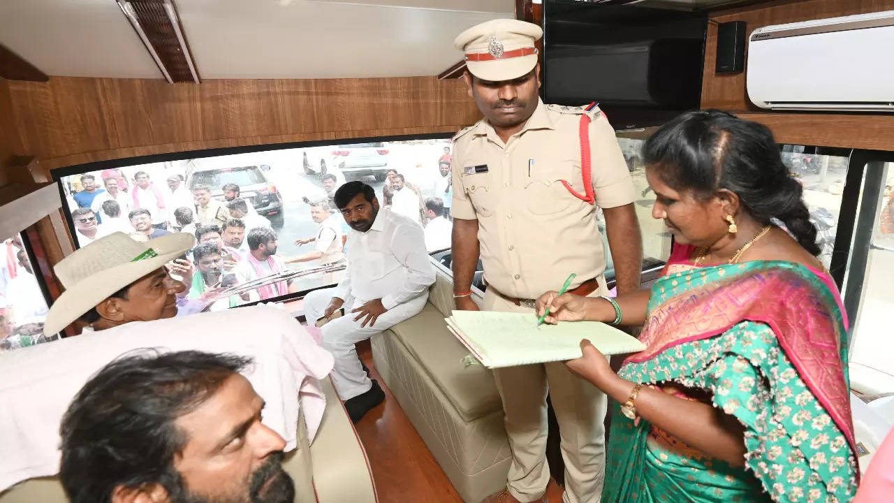 Police check KCR vehicle