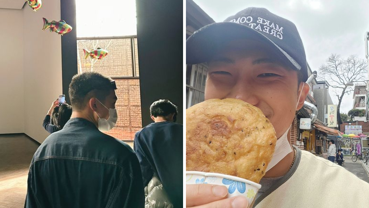 BTS' RM enjoys his first vacation post enlistment